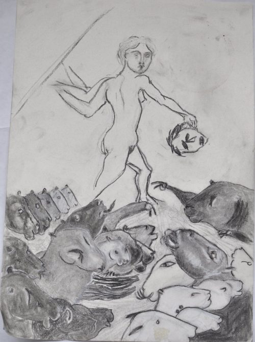 Fiammetta d'Angiolini artist, artwork, drawings