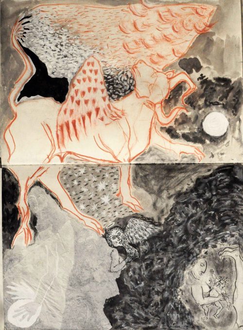 Fiammetta d'Angiolini, artist, artwork, drawings